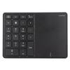 Wireless Numeric Keypad 2.4G Ergonomic 7.5 Degree Angle 10m Receiving Type C Port 22 Keys Number Keypad with Toucad