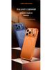 Orange Magnetic Protective Case with Lens Stand for Apple 17 Pro Max