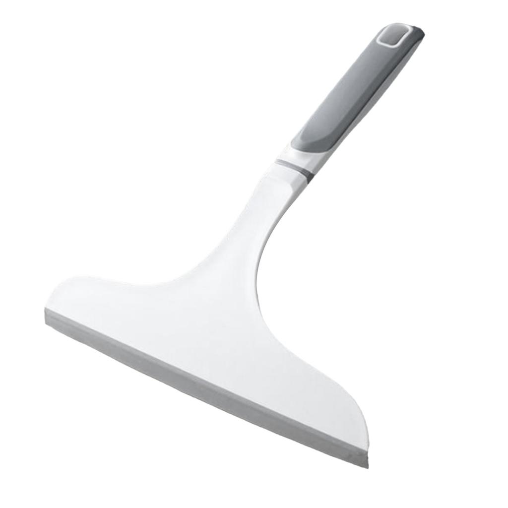 Glass Wiper for Window Shower Door Car Flexible Soft PP   Clean Tool with Curved Handle