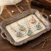 Openable Photo Locket Pendant Necklace Pearls Gold Clavicle Chain  Sweater Shirt Accessories