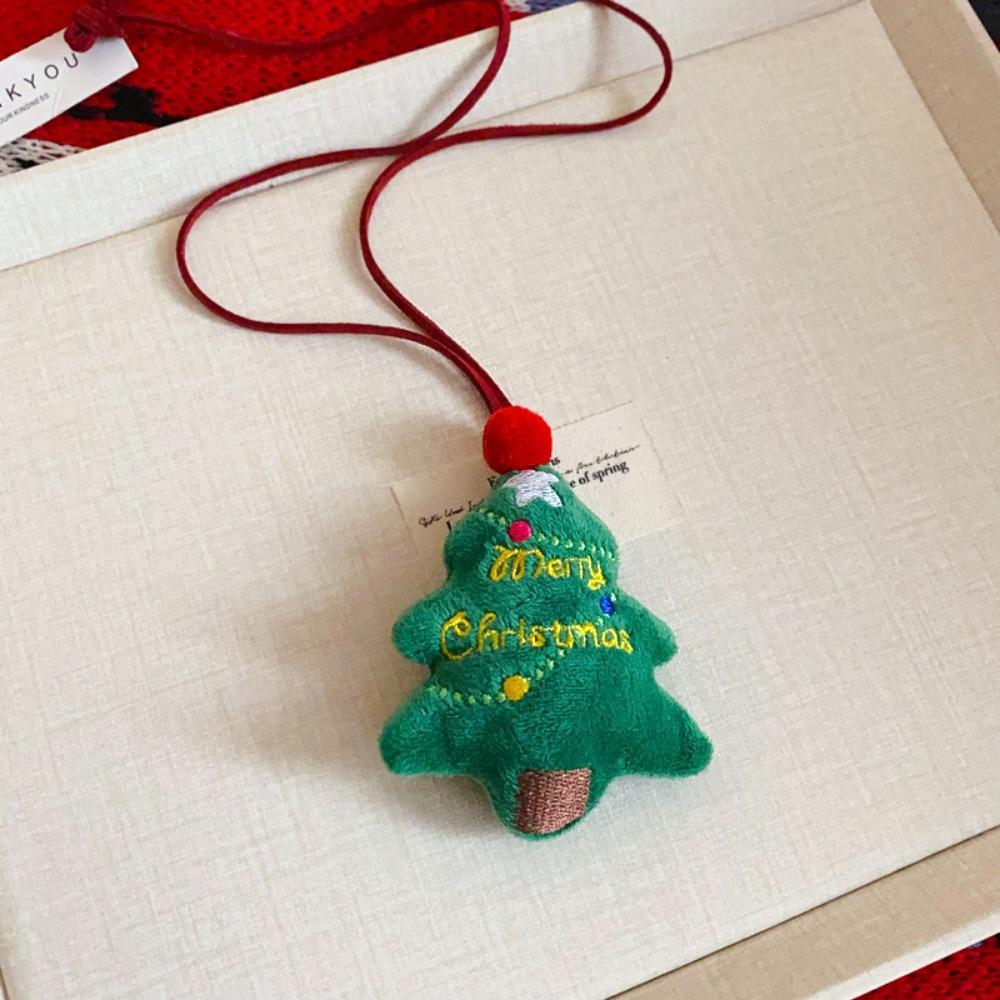 Snowman Christmas Necklace Elk Long Necklace Fashion Sweater Chain Pendant  Women