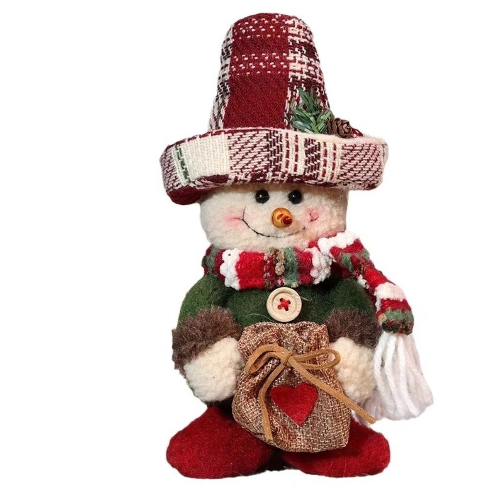 Standing Snowman Christmas Decoration Lightweight Window Display Snowman Christmas Party Decor