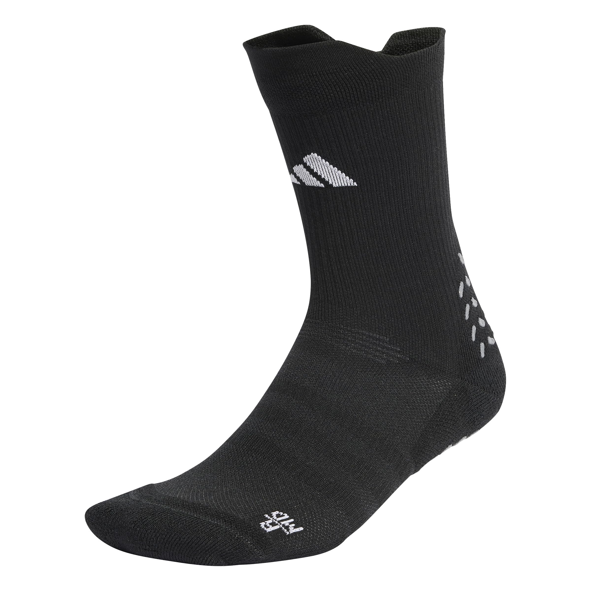 

Adidas CU II193 Grip Print Crew Men s Socks, Black/White (HN8842)