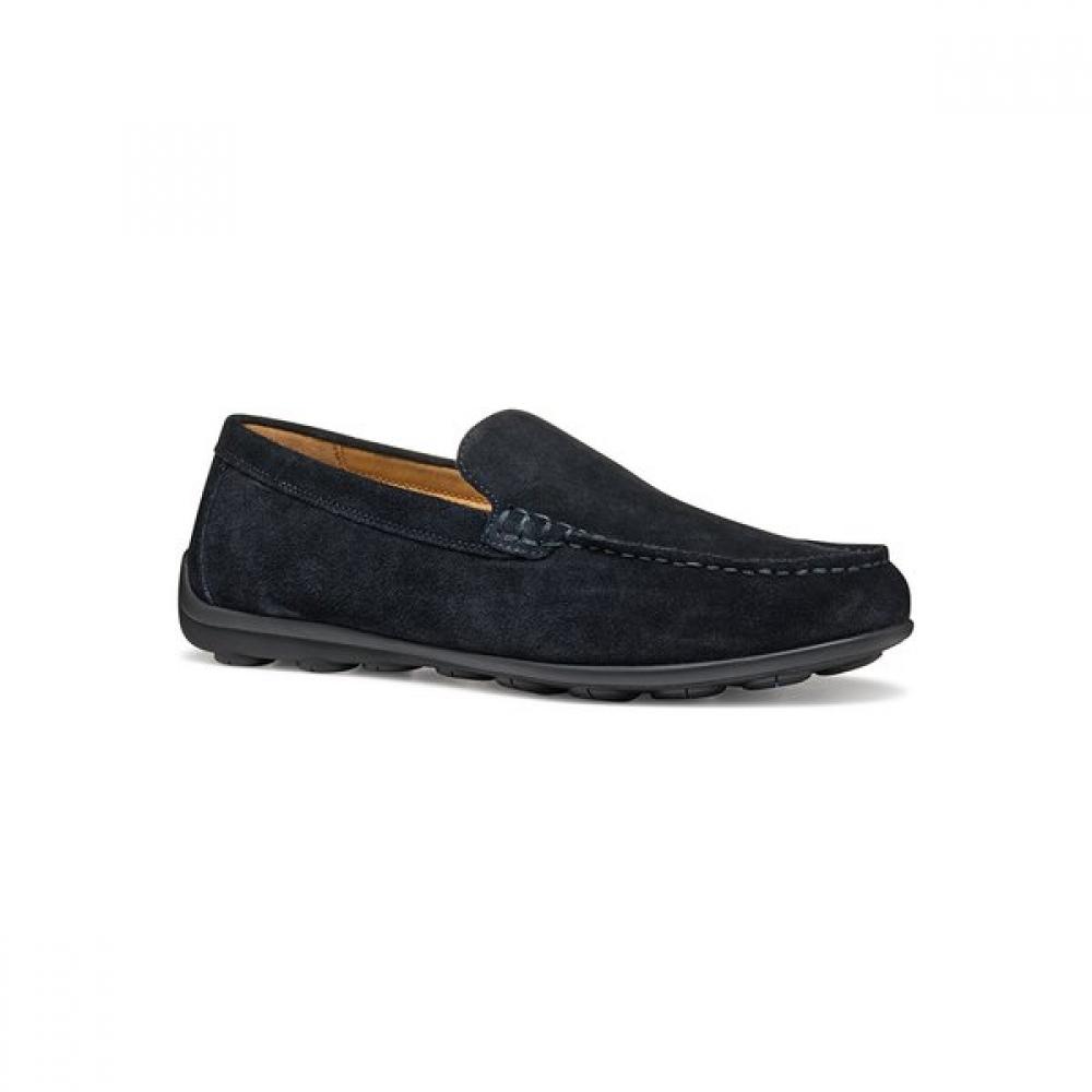 Geox Men S Comfort Suede LoAfer Ec16 A nAvy
