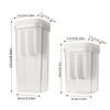 Greek Yogurt Making Set - Ultra Fine Mesh Strainer And Sturdy Flip-Top Rectangular Storage Box, Household Use