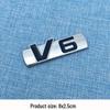 Geely Boyue/Emgrand/Borui Rear & Side TGDI V6 Logo Sticker Set