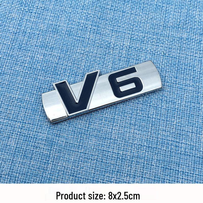 Geely Boyue/Emgrand/Borui Rear & Side TGDI V6 Logo Sticker Set