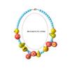 Colorful Beads Multi Layer Choker Stackable Bohemian Collarbone Chain  Vacation