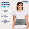 Leeford Post Pregnancy Abdominal Belt After Delivery | Tummy Reduction Belly Support Belt for Women & Men |  Ideal for Slimming Waist-Grey XL