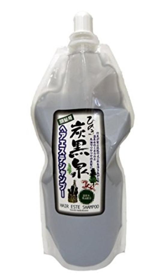 

Japan Powerwood Hinoki Charcoal Black Spring Hair Esthetic Shampoo Refill 500ml