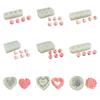 Creative Heart Shape Raspberry Cake Molds Durable Silicone Safe Silicone Dessert MoldFor Professional Bakers