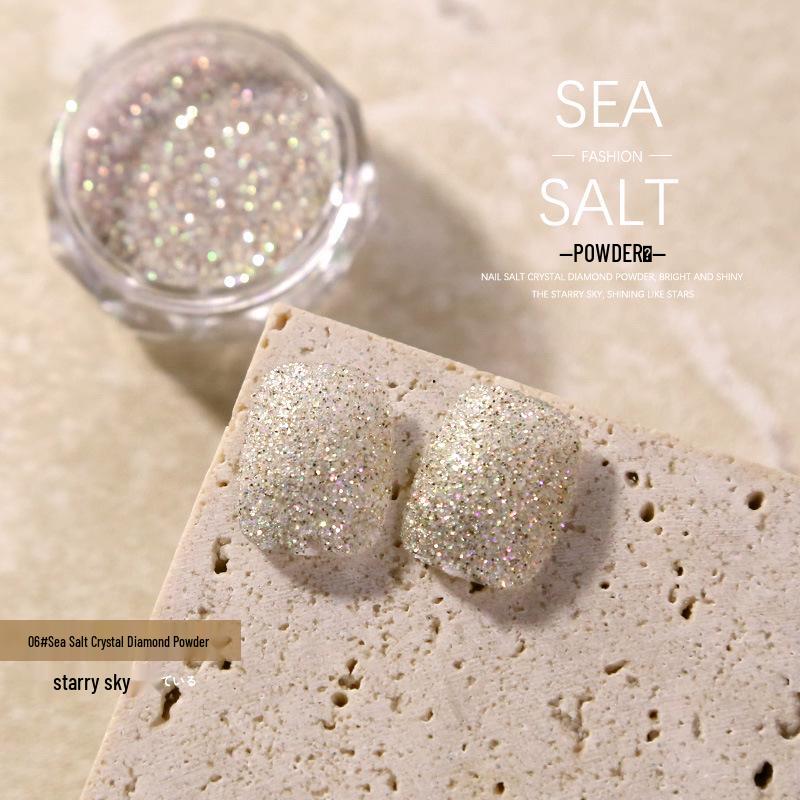 Aurora Iridescent Nail Art Crystal Diamond Powder Glitter