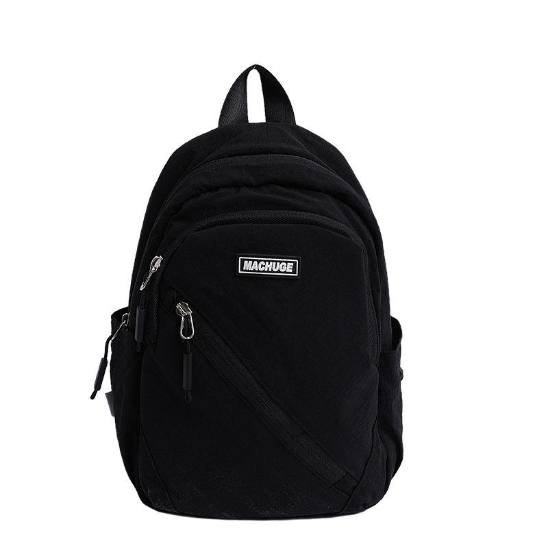 Simple casual double shoulder breast bag women's fashion sports single shoulder crossbody small backpack versatile large capacity men's bag