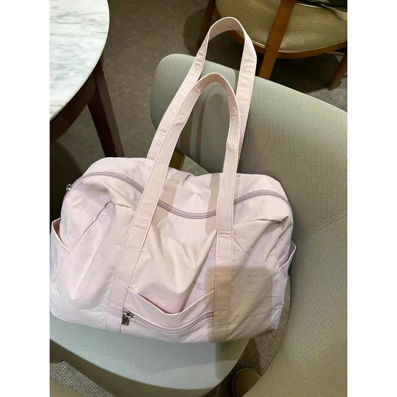 

Сумка через плечо большой вместимости Сумки Женские 2025 Новое поступление Модная сумка-тоут для通勤 Повседневная дорожная сумка Сумка для спортзала Pink