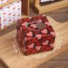 30 pezzi Scatole Regalo con Finestra a Forma di Cuore Scatole per Dolcetti di Carta Scatole per Confezioni Regalo a Cuore d'Amore Scatola per Imballaggio per Decorazioni Matrimoni Forniture per Feste di Compleanno
