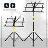 Adjustable Music Stand with Lamp