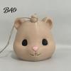 Durable Squirrel Food Holder Mouse Head Feeder, Funny Animal Face Outdoor Weather Resistant Nut Feeder Hanging Wildlife Feeding Station for