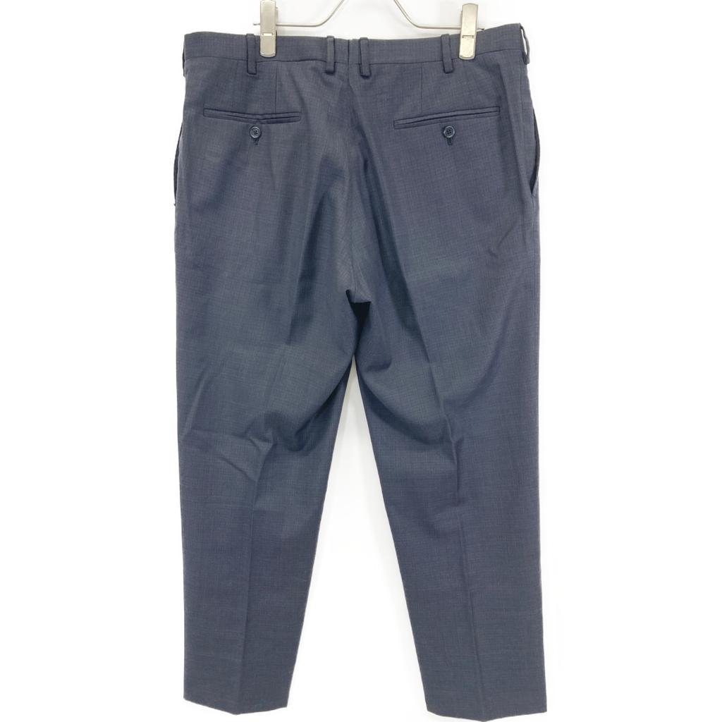 Kiton Excellent condition UA89K01X1617002 14 Micron check suit suit setup 54 R08 NavyUsed