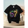 European Sizes Mardi Gras '67 New Orleans Retro T-Shirt for Boys - Vintage Number 67 Print, Casual Kids Wear Suitable for Birthday Gifts