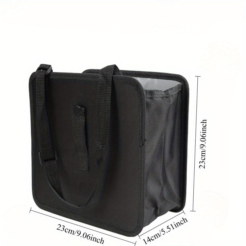 Foldable Car Trash Can: Hanging, Leakproof Storage Bag with Large Capacity for Car Interior Organizer