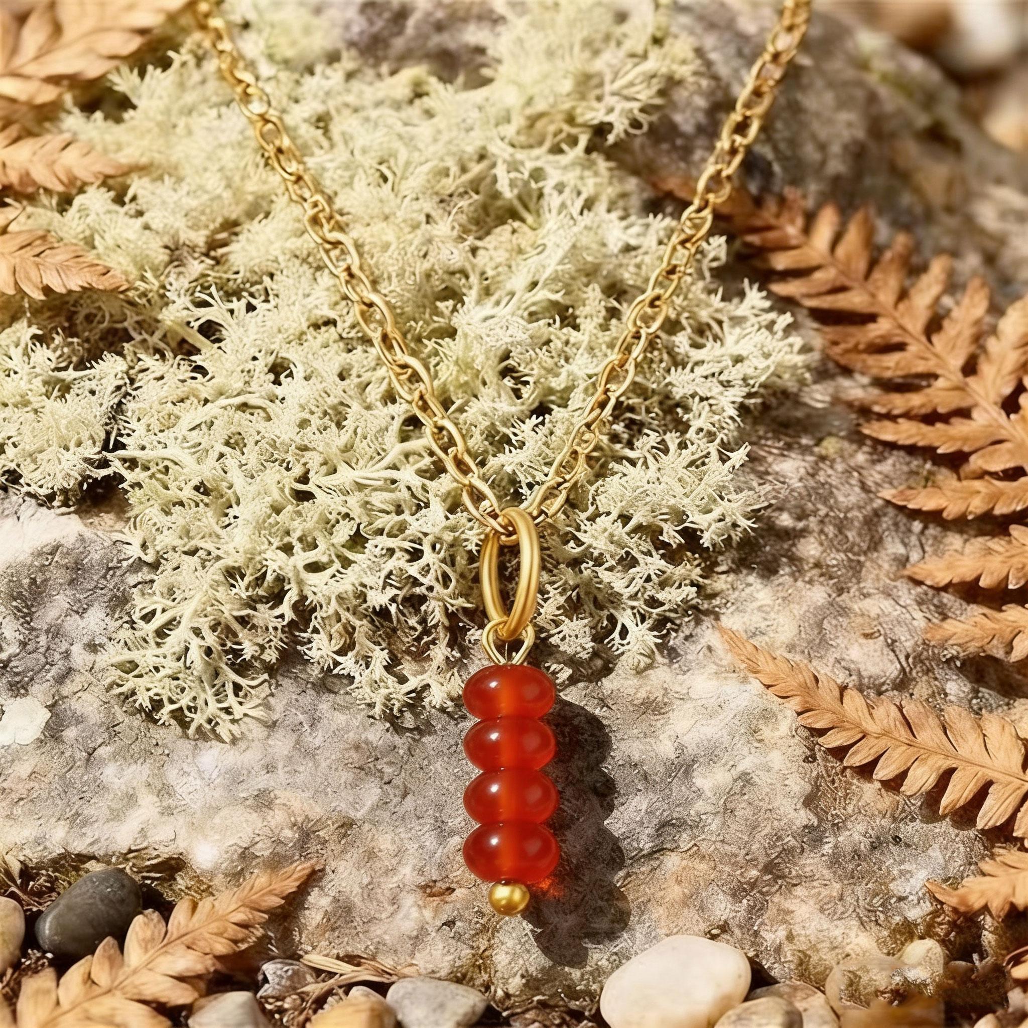 

1pc Natural Stone Bead Pendant Necklace Amethyst Tiger Eye Crystal for Women Jewelry Gift