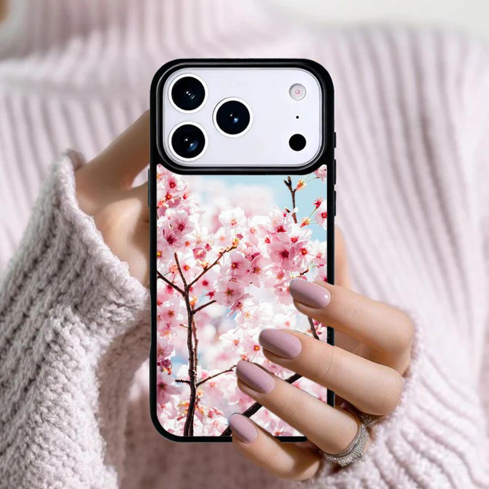 Kirschblüte Sakura Handyhülle Für Apple iPhone 17 Air 16E 15 14 Plus 13 12 11 Pro Max Mini Funda Cover
