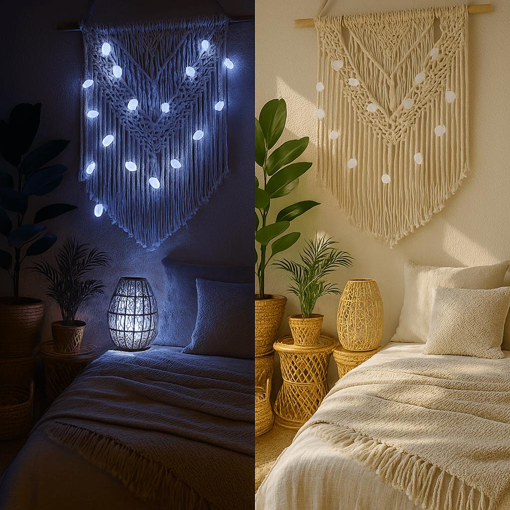 Rock Quartz Fairy String Lights USB 227cm