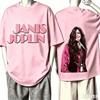 Janis Joplin For Fan Gift Tshirt Unisex Unisex Harajuku Oversized Unisex Short Sleeve Streetwear High Quality Couples High Quality