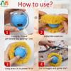Rolling in Pouch Cat Toys Interactive Ball Hide and Seek Cat Catching Game Ball Motion Activate Chirping Smart Cat Toy Exercise