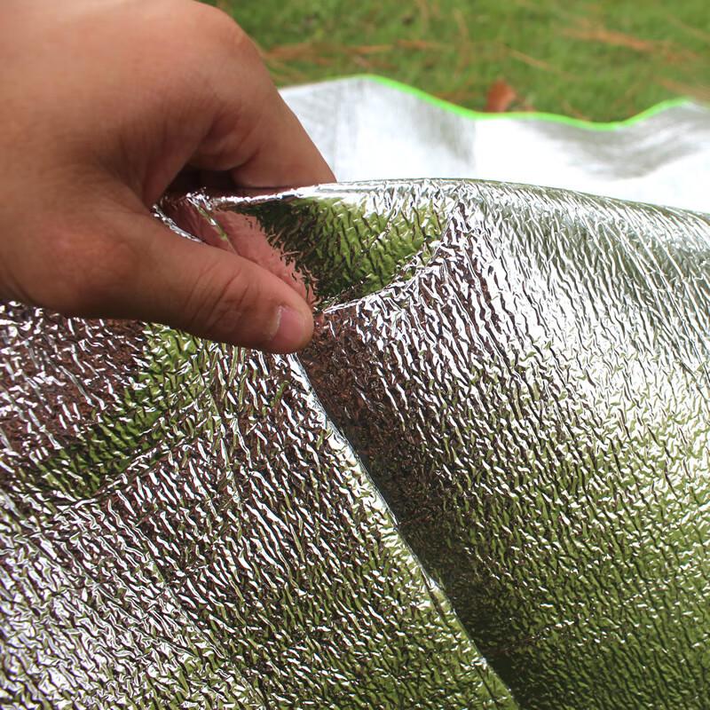Tragbare doppelseitige Aluminiumfolien-Picknick- und Campingmatte