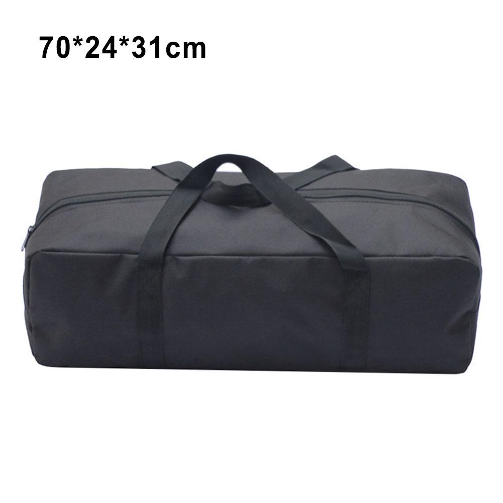 600D Oxford Cloth Storage Bag Black Fishing Rod Outdoor