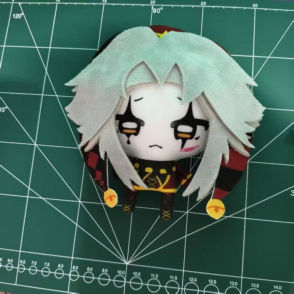 Freak Circus Anime Cosplay Pierrot Poupée Peluche Porte-clés Halloween Œil qui pleure Pierrot Peluches École Anniversaire Cadeau Noël