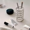Sturdy Rustless Countertop Shelf Organizer For Cosmetics Toothbrush Storage Space Efficient Bathroom Decoration Solution