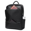 Large Capacity Men's Cowhide Leather Backpack - Casual and Business Travel Shoulder Bag In Fashionable Style