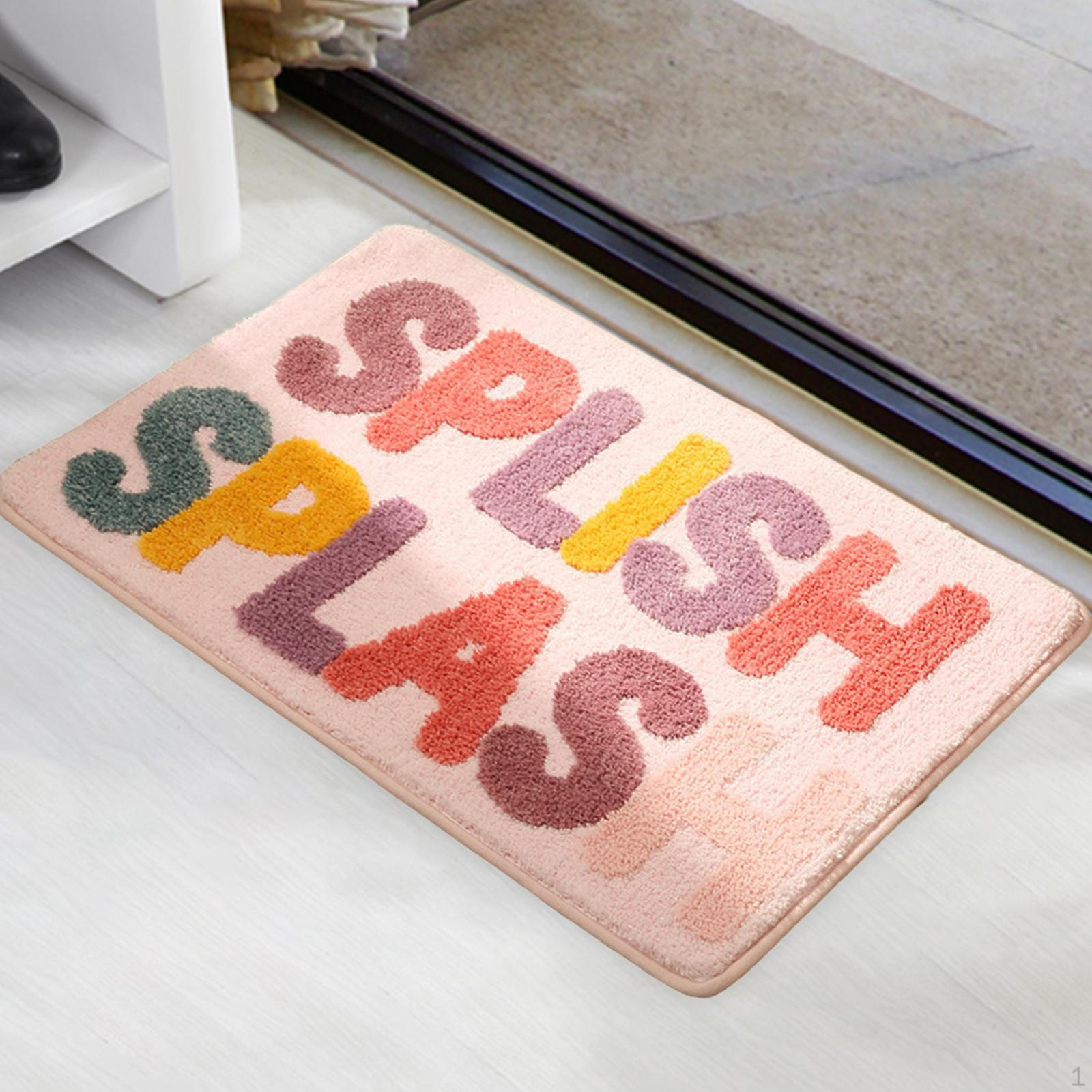 

Коврик для ванной комнаты, моющийся нескользящий абсорбент для двери гостиной Splash