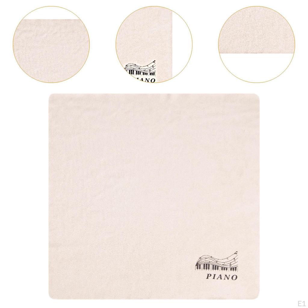 Instrumentenreinigungstuch, Geigenreinigungstuch, kompaktes Poliertuch, Musikzubehör