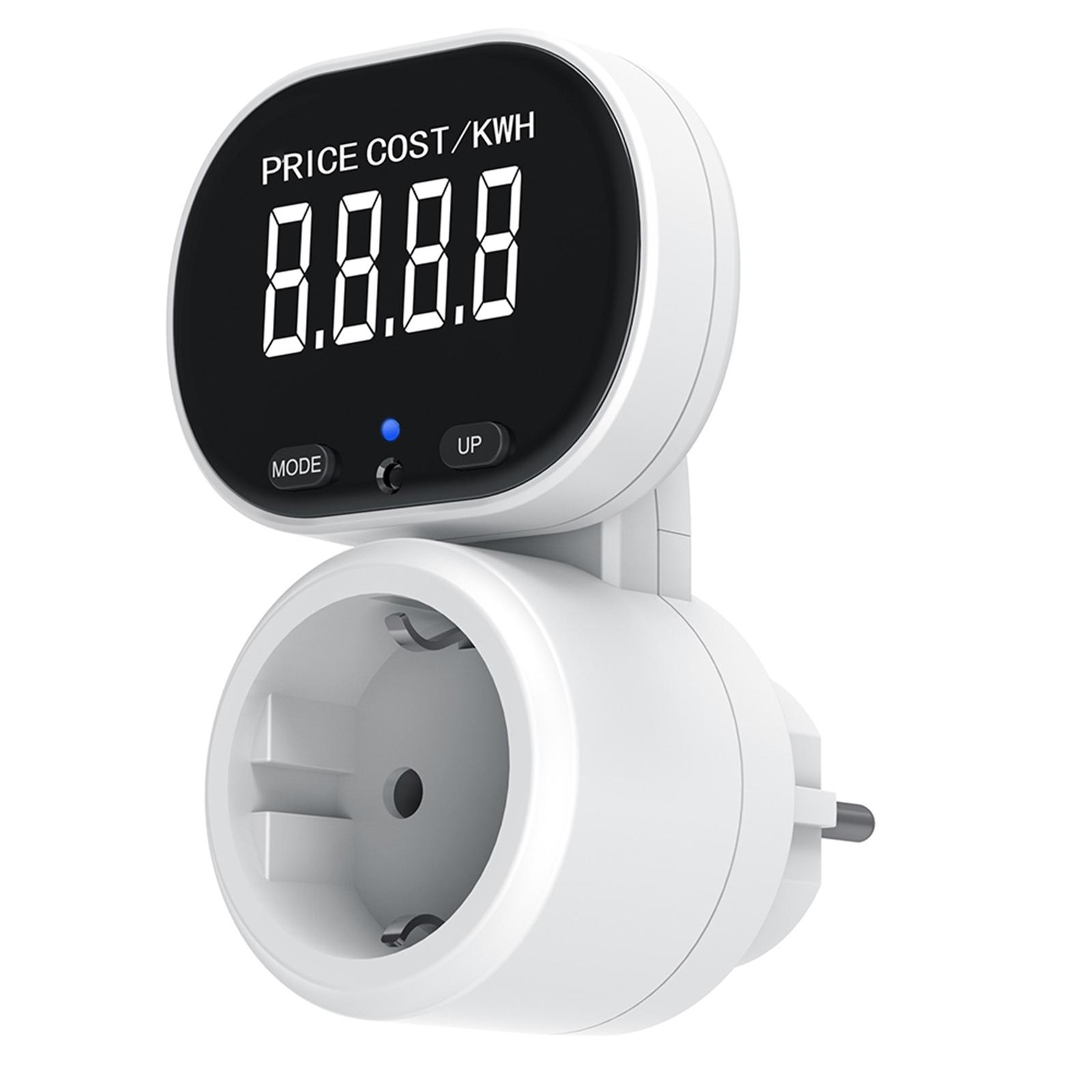 

LCD Screen Digital Wattmeter Power Meter Voltage Relay Socket Metering Socket Price Electricity Meter Socket Energy Costs China Mainland