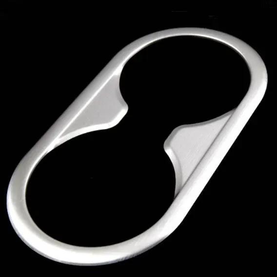 For Volkswagen Jetta MK6 2012-2014 Stainless Steel Water Cup Holder Decoration Frame Sticker Car-styling Auto Accessories