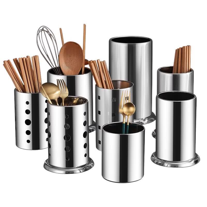 Stainless Steel Chopstick and Skewer Holder