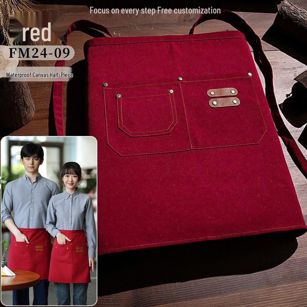 

Women s Custom Logo Canvas Apron - New 2025 Design for Kitchen & Catering
