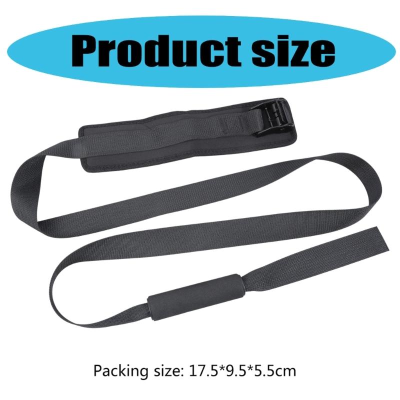 Situps, Ab Workout, Strength Training Exercise Equipment Hamstring Nordic Curls Strap Adjusted for Hamstring Curls