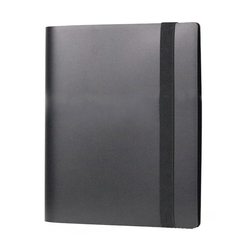 Sammelkarten-Ordner, Karten-Ordner 9 Taschen Karten-Sammlungsalbum 360 Kartenhalter Ordner für Spielkarten Sportkarten