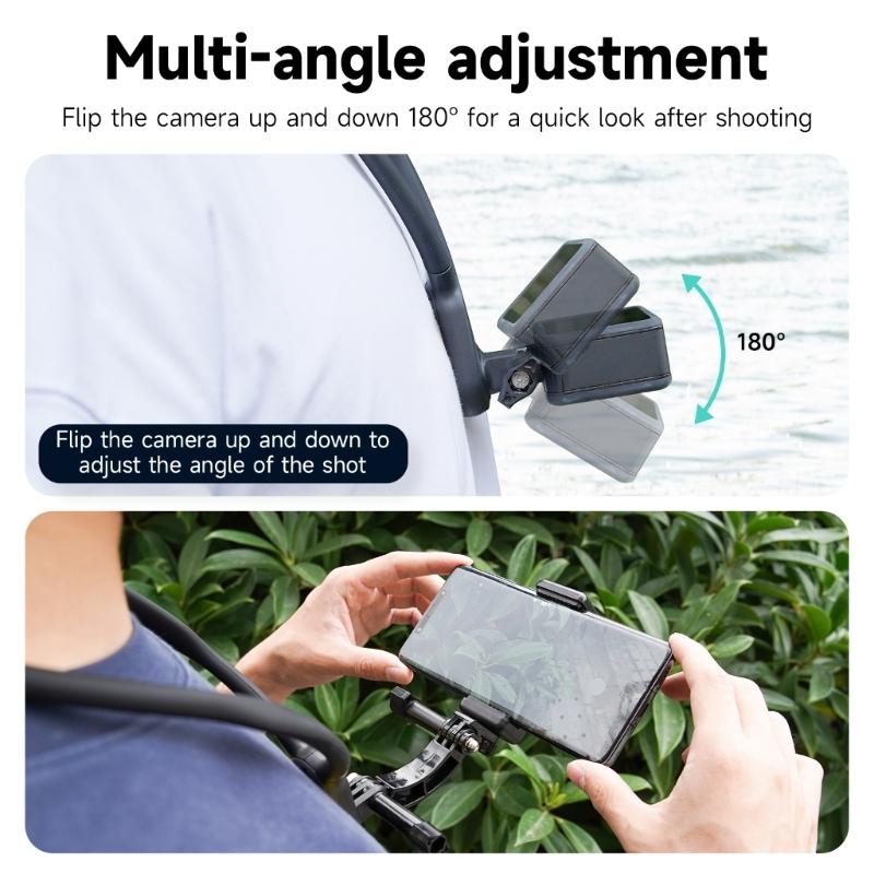 POV Neck Hold Mount Chest Mount for 11 10 9 8 7 6 5 Insta360 Action Silicone Action Camera Accessories