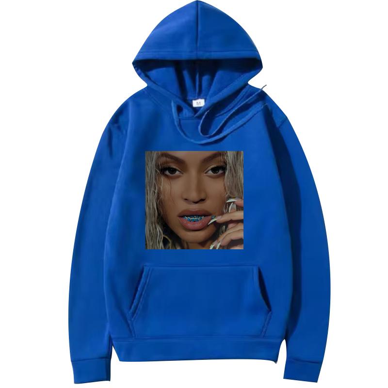 Beyonce Cowboy Carter Hoodie Men Women Fashion Vintage Cool Long Sleeve Sweatshirt With Print Graphics Oversizhoodie Unisex