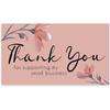 10-30pcs Thank You For Your Order Card Custom Write Your Business Card Small Business Gift Decoration Label Goods Follow Card