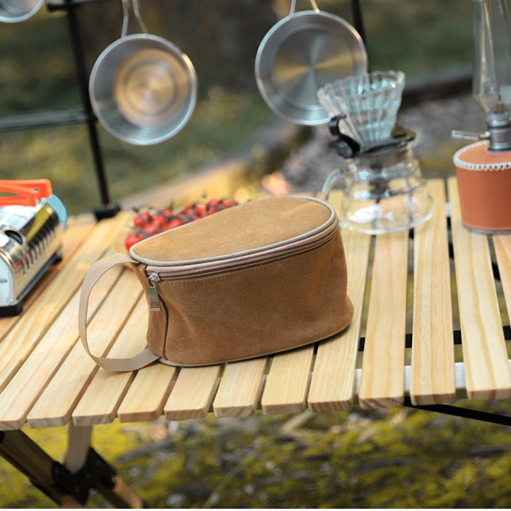 Torba kempingowa do przechowywania misek Duża pojemność Torba płócienna Shera do przechowywania misek Torba stołowa do przechowywania naczyń
