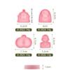 1/4Pcs 3D Valentine'S Day Wedding Cookie Cutters Biscuit Mold Cookie Mould Stamp Party Decor Baking Tools