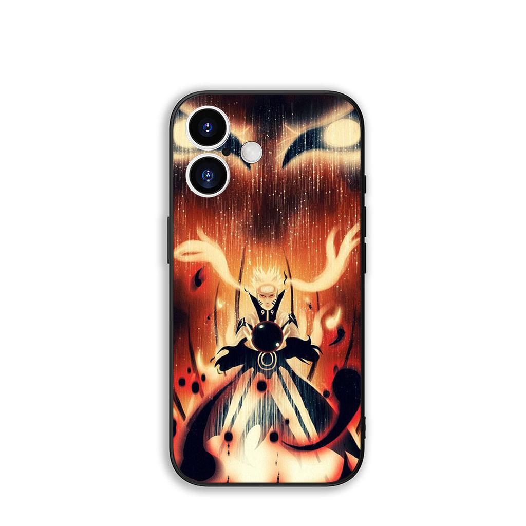 for Motorola Moto G54 G05 G24 G45 G55 G75 G85 G15 G57 G86 Power Edge 50 30 Ultra Fusion neo Pro Case Narutos Sasuke Uchiha Anime