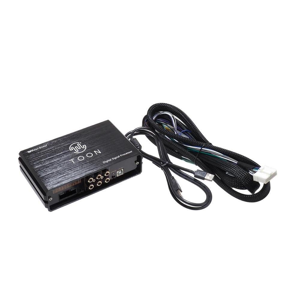 Genuine Audio Sound Kit with DSP TOON X Amplifier for Toyota Yaris Cross Beat-Sonic Function, (DSP-T332)