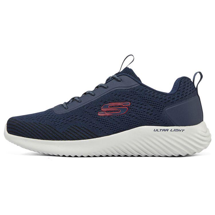 Skechers Bounder Comfortable Versatile Low-Top Casual Shoes Men sneaker Navy-Blue 232377-NVY 39